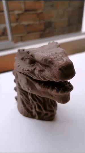 GODZILLA HEAD 1998