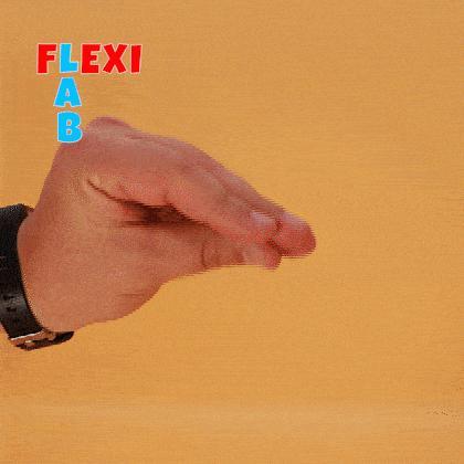 Hand puppet wolf marionette - Flexi LAB