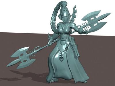 Female Alien Seer Elf