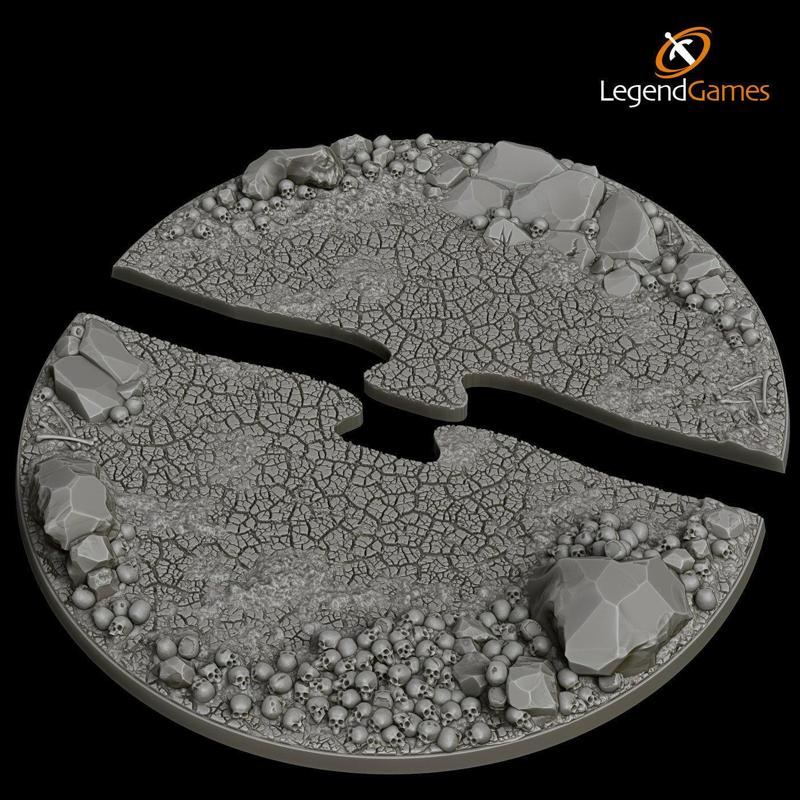 LegendGames Skull Bases - 160mm Round