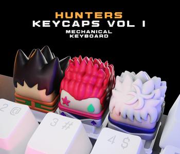 Hunters X Keycaps collection  - Mechanical Keyboard