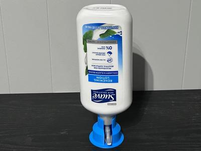 Pump Bottle Stand Inverted - to get the last drips