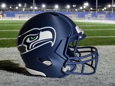 Seattle Seahawks Football Helmet