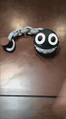 Chain Chomp - print in place - articulated fidget toy