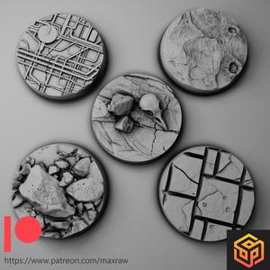 Round Bases - Set C - Free sample (x1)