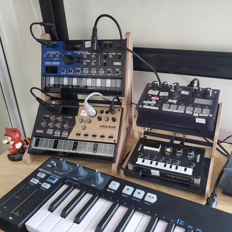 Volca 2-Up Rack