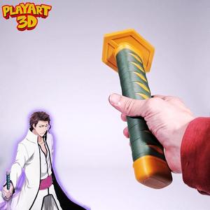 COLLAPSING KATANA - AIZEN - BLEACH - PRINT IN PLACE + ASSEMBLY VERSION - (NO SUPPORTS)