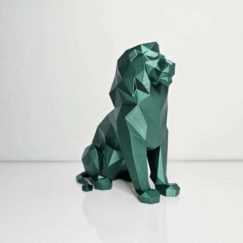Low Poly Lion - 3 Sizes