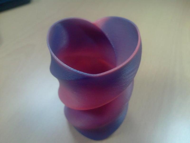 Twisted Heart Vase