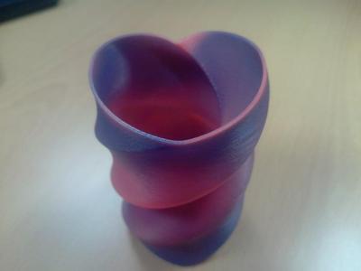 Twisted Heart Vase