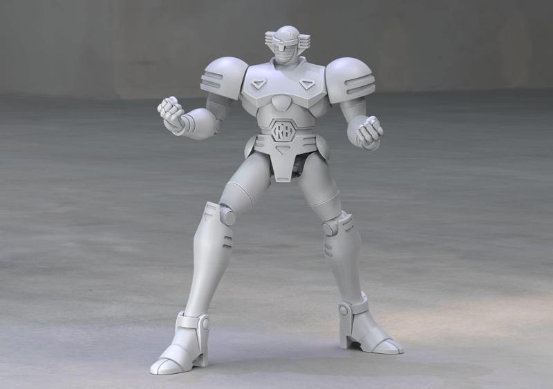 Red Robot Fighter Baron