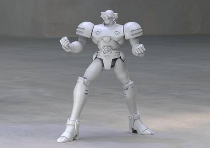 Red Robot Fighter Baron