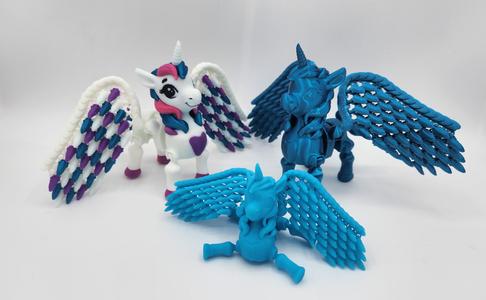 Cute Flexi Unicorn Baby