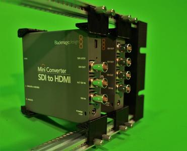 Blackmagic Mini Converter mount for Eurorack