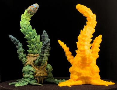 Tabletop plant: "Dragon Plant" (Alien Vegetation 40)
