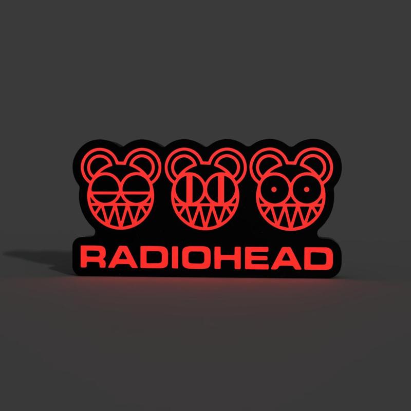 Radiohead Lightbox LED Lamp