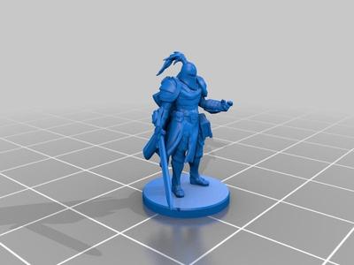 Humanoid Knight Miniature