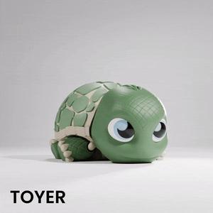 Baby Turtle Articulated FLEXI toy - Bobby