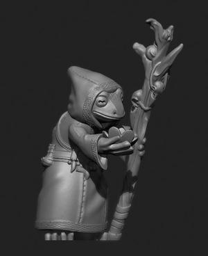 Druid shaman grung frog