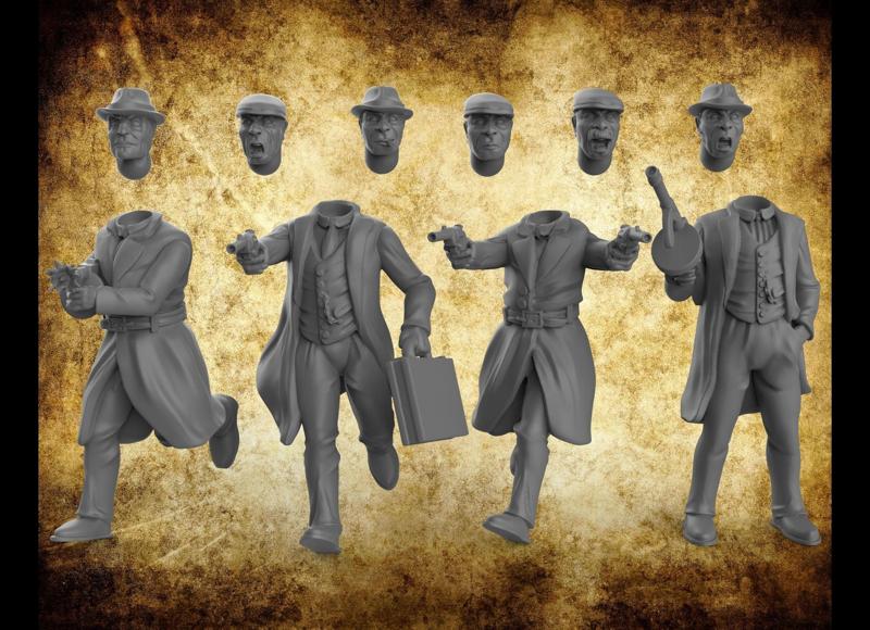 Gangsters and Police interchangeable
