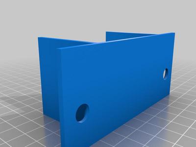 Power strip holder - under desk
