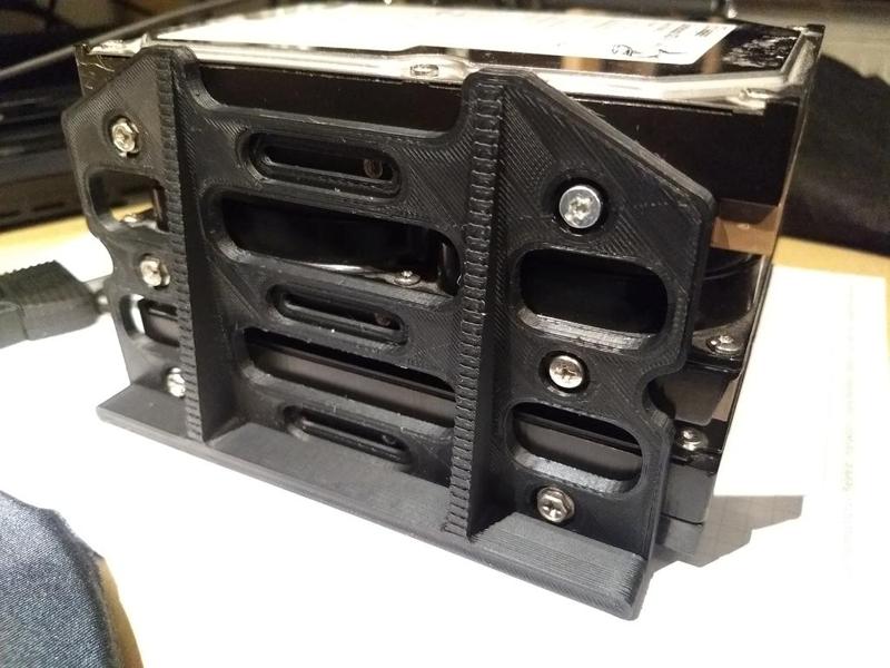 Rack for 3.5" HDDs