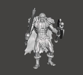 KING GRAYSKULL2002 MINIATURE MODEL FIGURE FOR FANTASY GAMES RPG