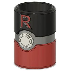 Team Rocket Ball Can Cup Solid