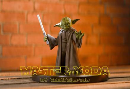 Master Yoda Sculpture - Collectible for Star Wars Fans