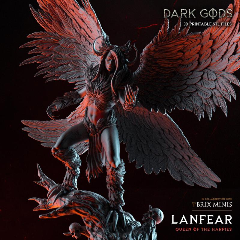 The Harpy Queen - Dark Gods - Presupported