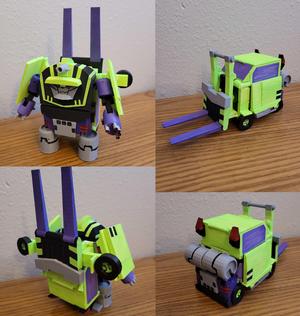 Transformers Animated Dirt Boss Figure