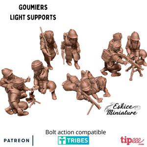 Goumiers lights supports - 28mm