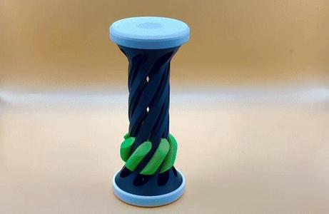 Magnetic Bouncing Tube Vortex - For Humans & Cats