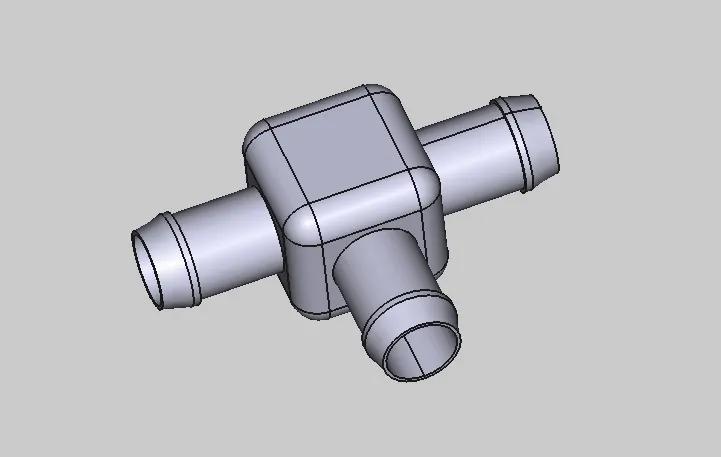 13mm T-Edge 90° for 0.5 Inch/15mm- MicroDrip-Hose   