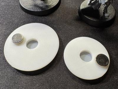 40mm & 32mm Magnetic Base Inserts - Warhammer GW