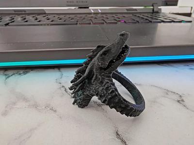 Komodo dragon ring   