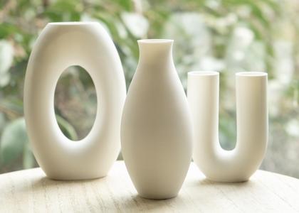 The Trio Vase Set for Minimalist Home Decor