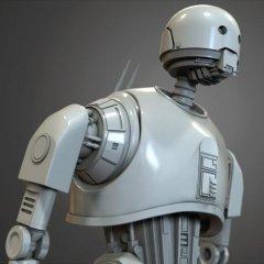 K-2SO Droid STL files for 3D Printing | Assembly Model + Static