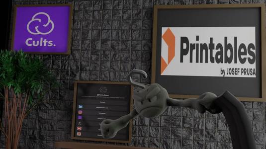 Geodude – 3D Printed Angry Clothes Hanger   