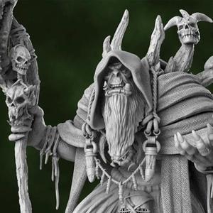 Gul'dan WoW STL files for 3D Printing | Assembly Model