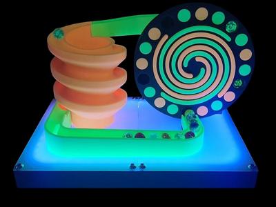 Glow in the Dark Marble Run