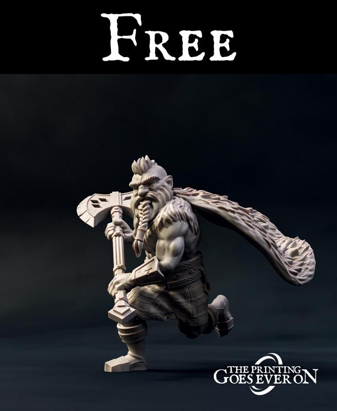Dwarf Berserker - FREE