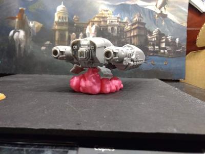 Dust cloud base for Interstellar Roman Janitors' Pod Racin' Wagon