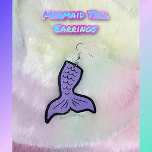 Mermaid Tail Earrings