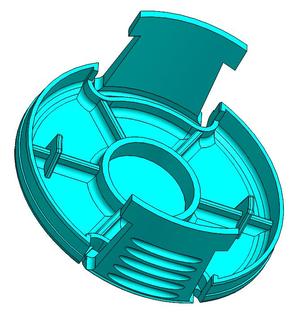 BOSCH Spool cover- EasyGrassCut 18V-230