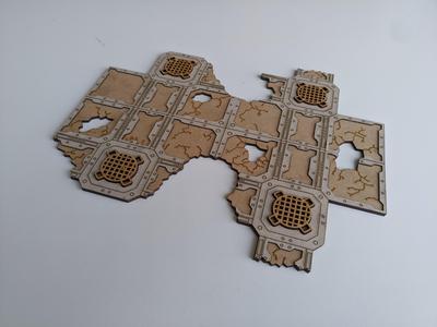 Hive Sector 15 - Large Platforms and Large Damaged Platforms