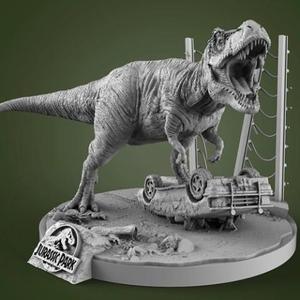 Jurassic Park Diorama STL files for 3D Printing | Assembly Model