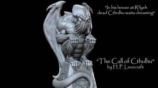 Cthulhu The Great Old One Estatue - Lovecraft