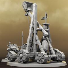 Greenskins Catapult 3D Printing Miniatures | Assembly