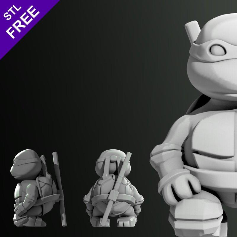 Little Turtle Warrior - Bo Staff